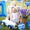 11 pcs Foil Balloons 19 Year Old for 19th Birthday Party Supplies Decoration (19th, Blue)